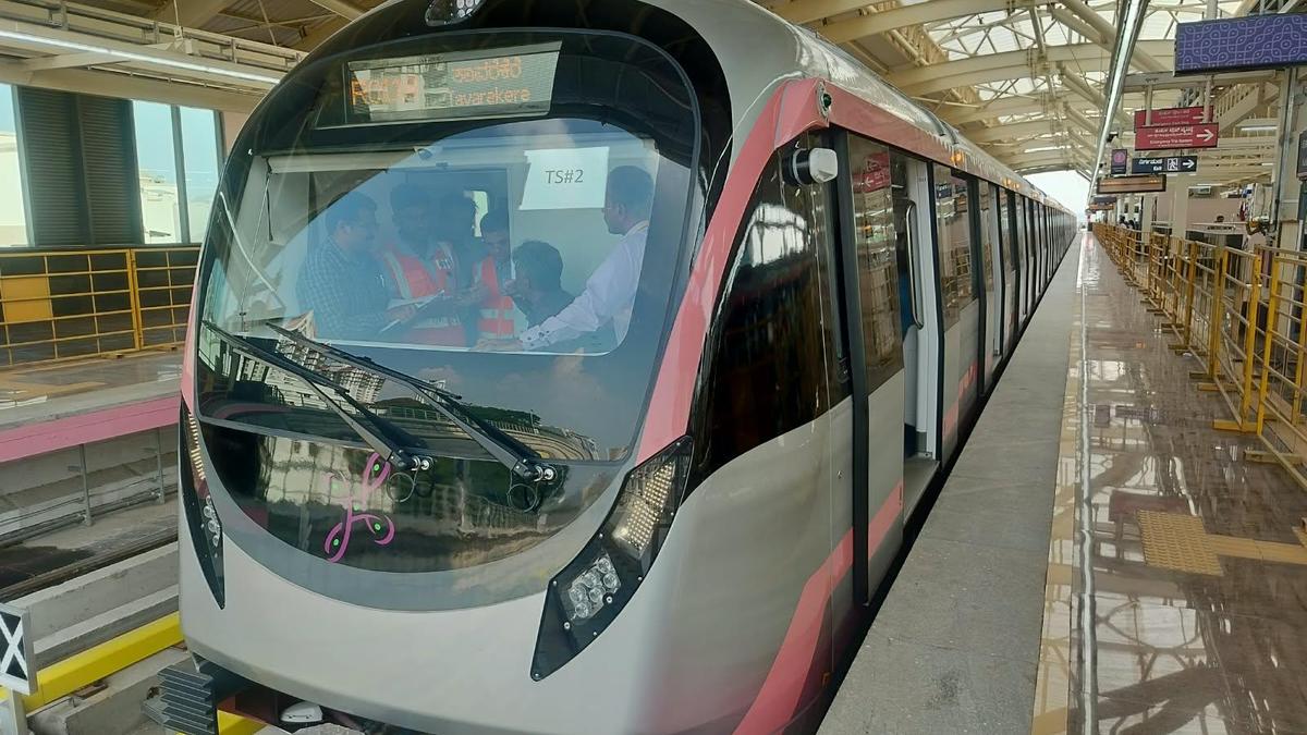 CMRS Completes Safety Inspection of Namma Metro’s Elevated Pink Line