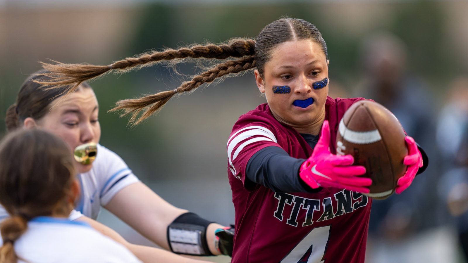 TCA Seizes 4A Top Seed, 15-0 Flag Football Playoff Run Begins