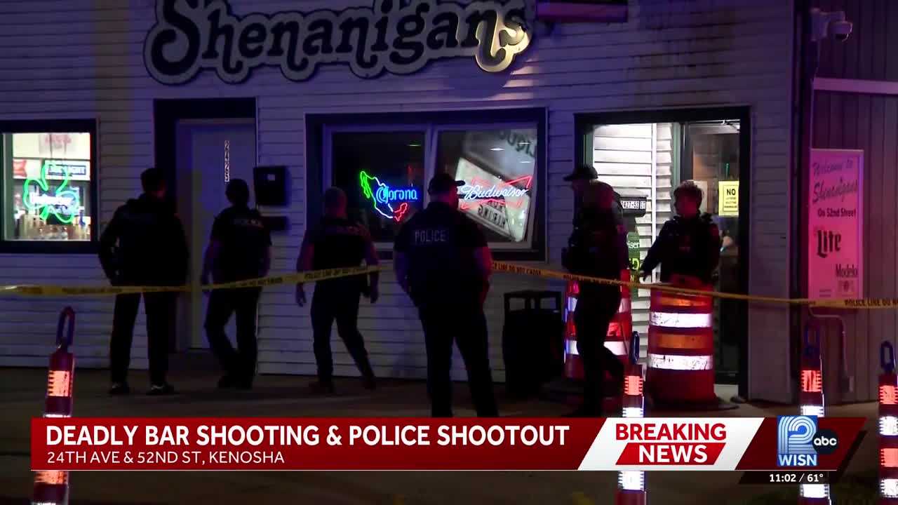 Milwaukee man charged in Kenosha bar shooting, police shootout