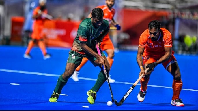 India Demolish Bangladesh 10-0 in Asian Games Hockey Rout
