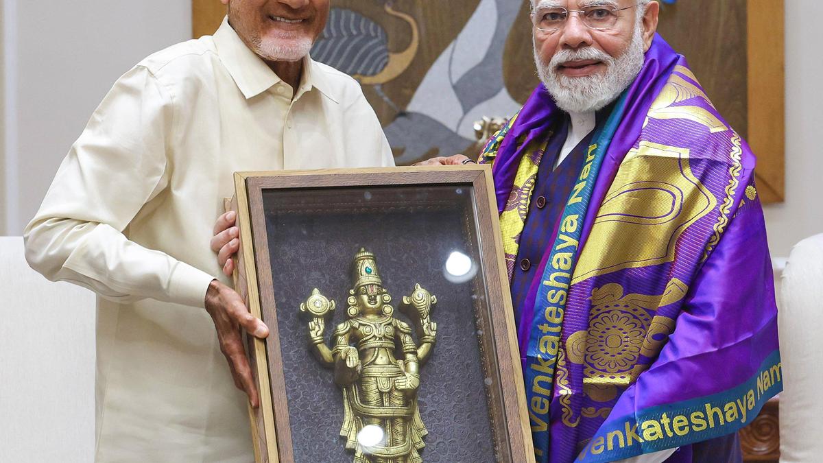 Naidu Hails Modi’s 25 Years of Public Service As Inspiring, Transformative
