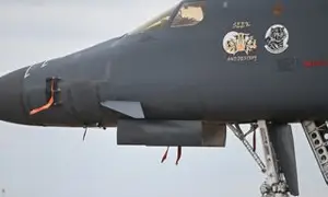 U.s. B-1 Bombers Evacuated from UK Base After Launches Strikes on Threats from Iran as Regional Tensions Surge
