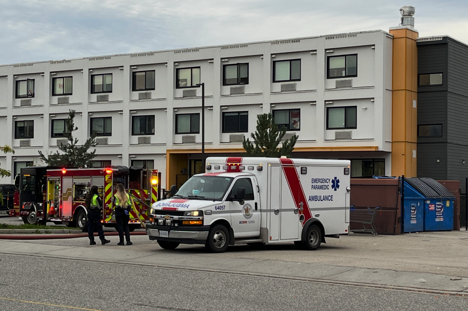 Fire in Kelowna Supportive Housing Building Displaces Residents (kelowna)