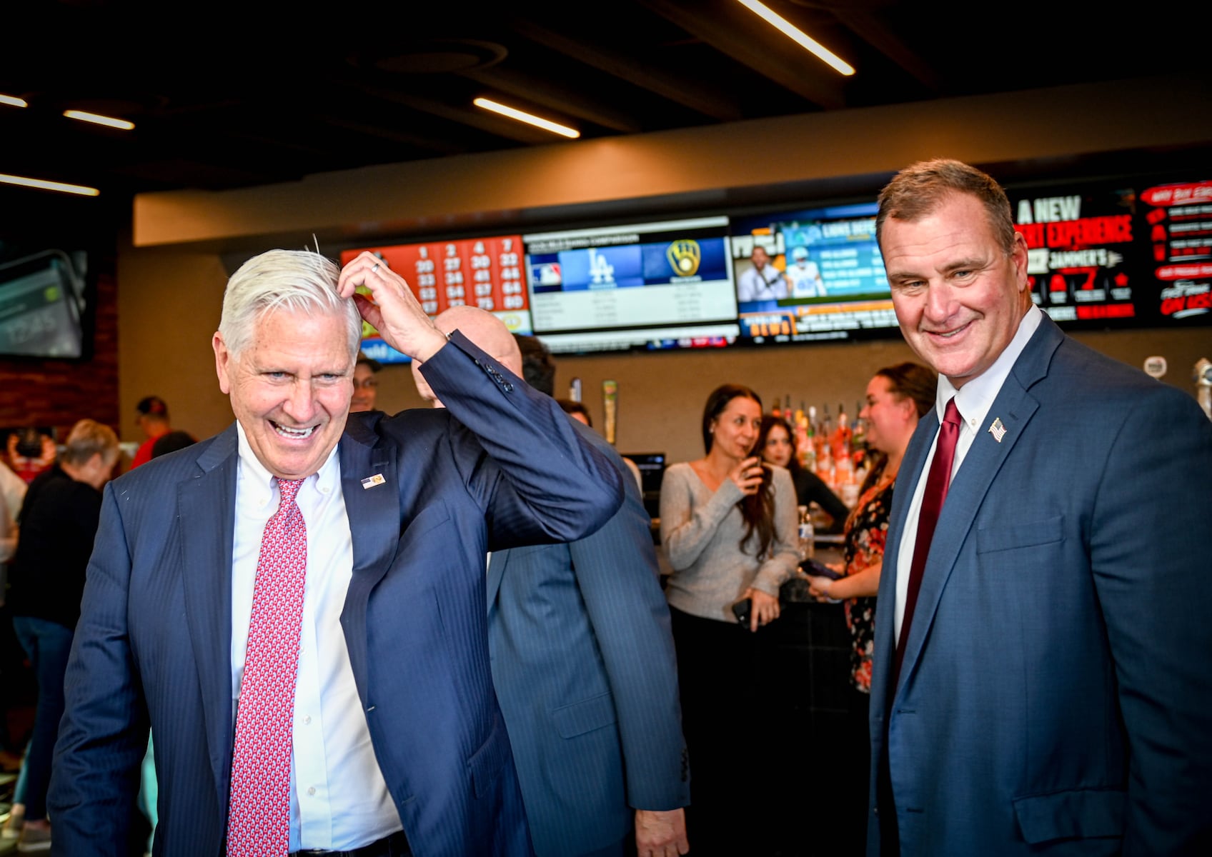 Blakeman Lays Out Immigration, Sports Promises at Jammer’s Before Trump Rally