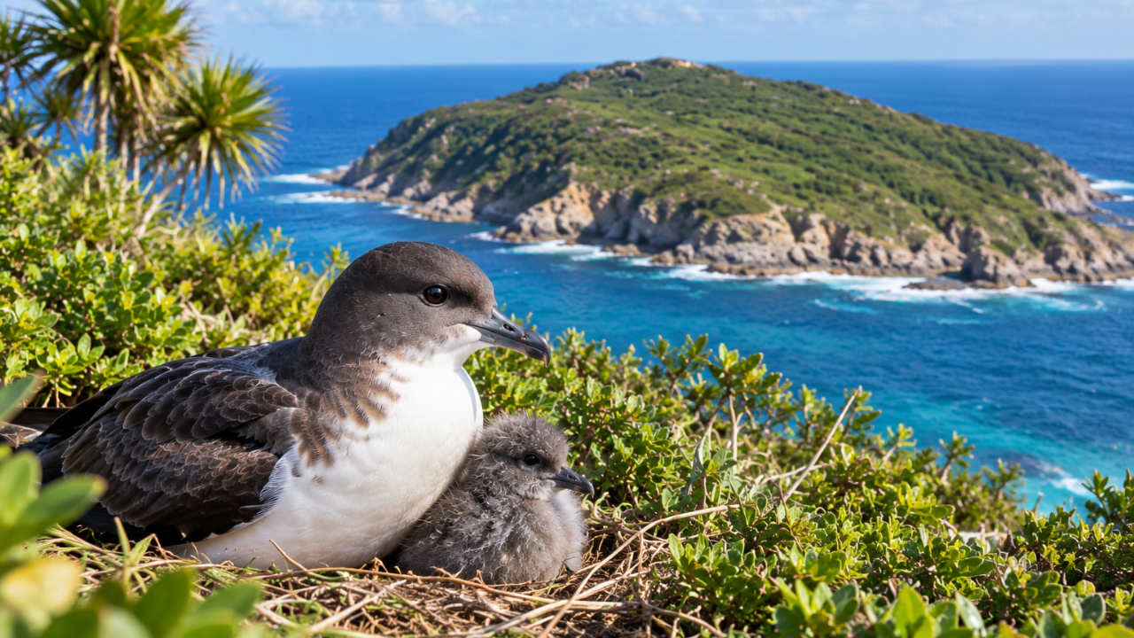 Australia Removed Rabbits; Petrel Colony Grew to Over 800 Breeding Pairs