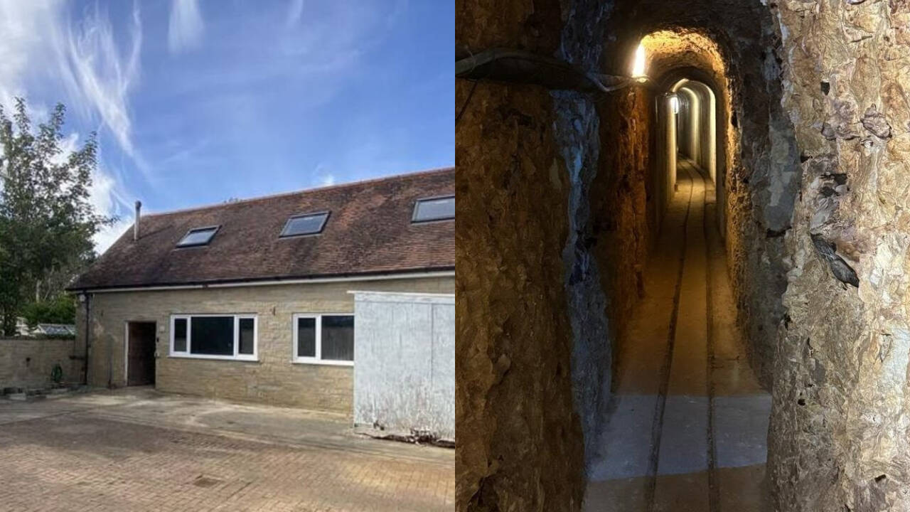 UK Engineer Spent 20 Years Digging Tunnels Under Home; Now They Head to Auction