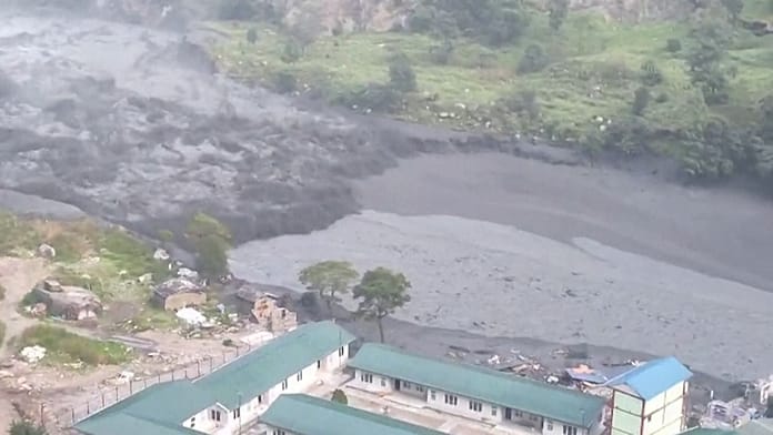 Nepal Orders Evacuations After Landslide Triggers Budhi Gandaki Flash Flood