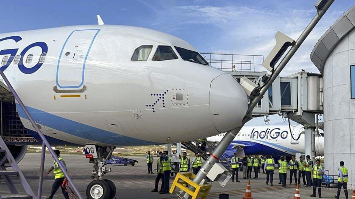 Chennai-bound Indigo Flight from Delhi Diverted to Hyderabad Following 'smoke' Onboard, Lands Safely