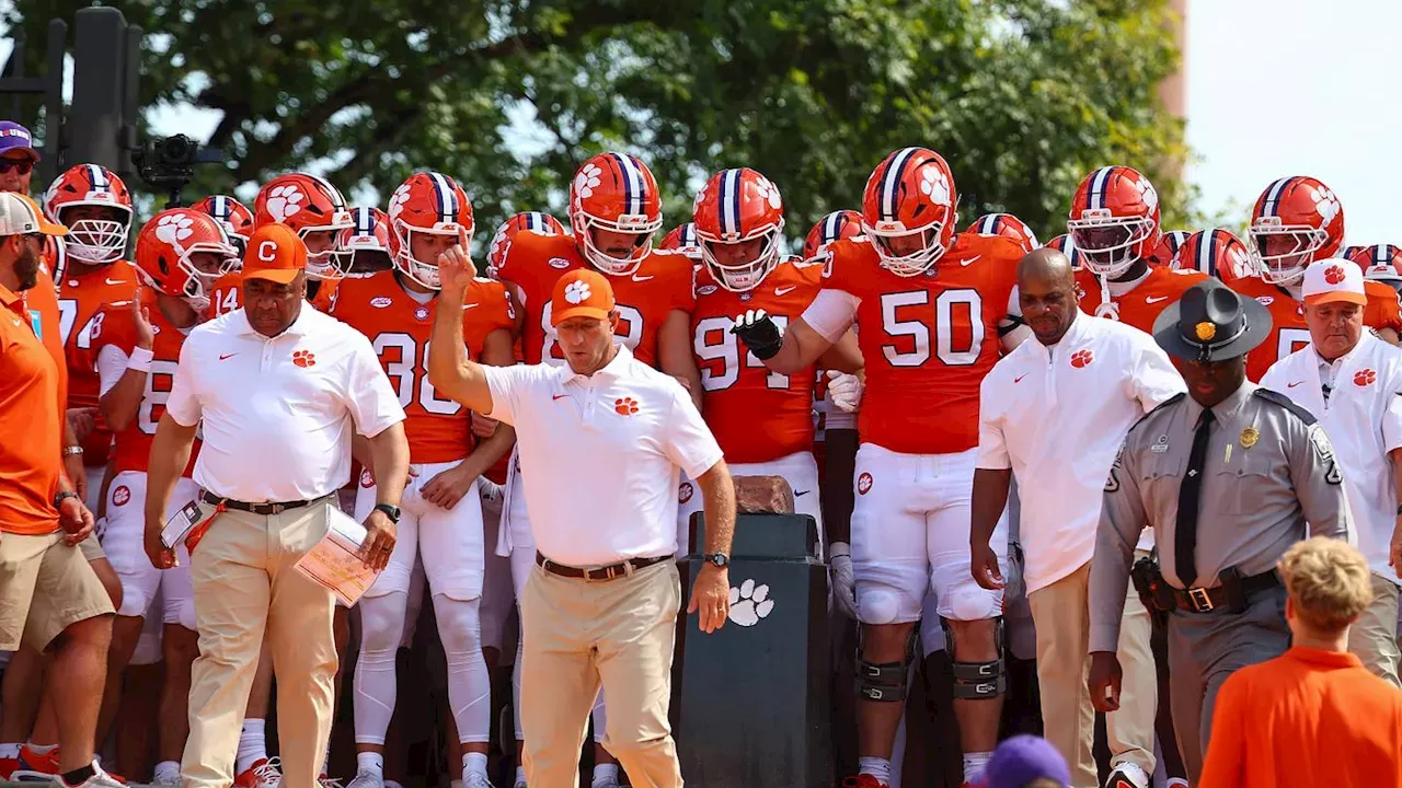 Economic Impact: Observations From Clemson's Mandatory Injury Report Entering Week 5