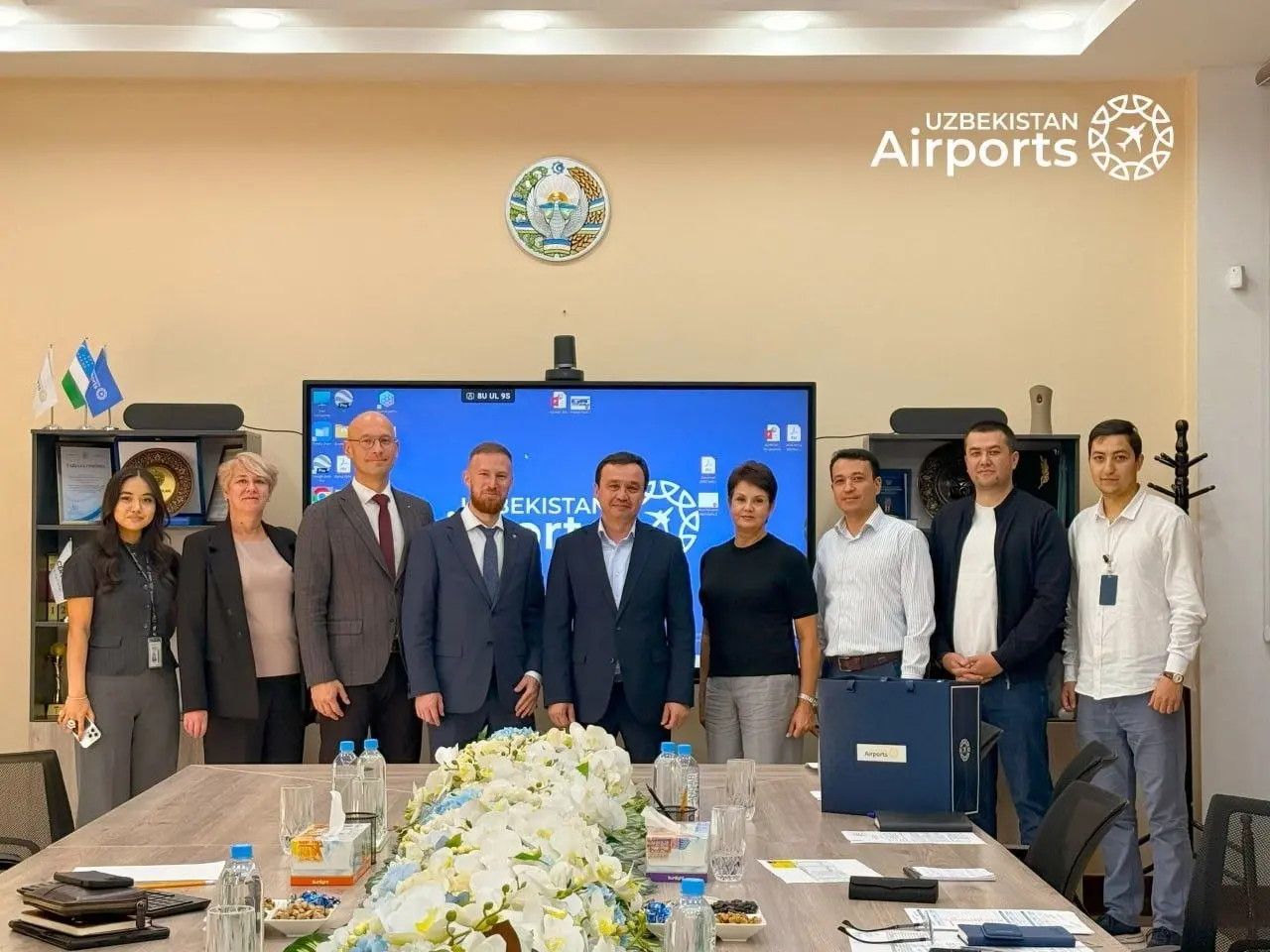 Uzbekistan Airports and Krasnoyarsk Airport Discuss New Routes