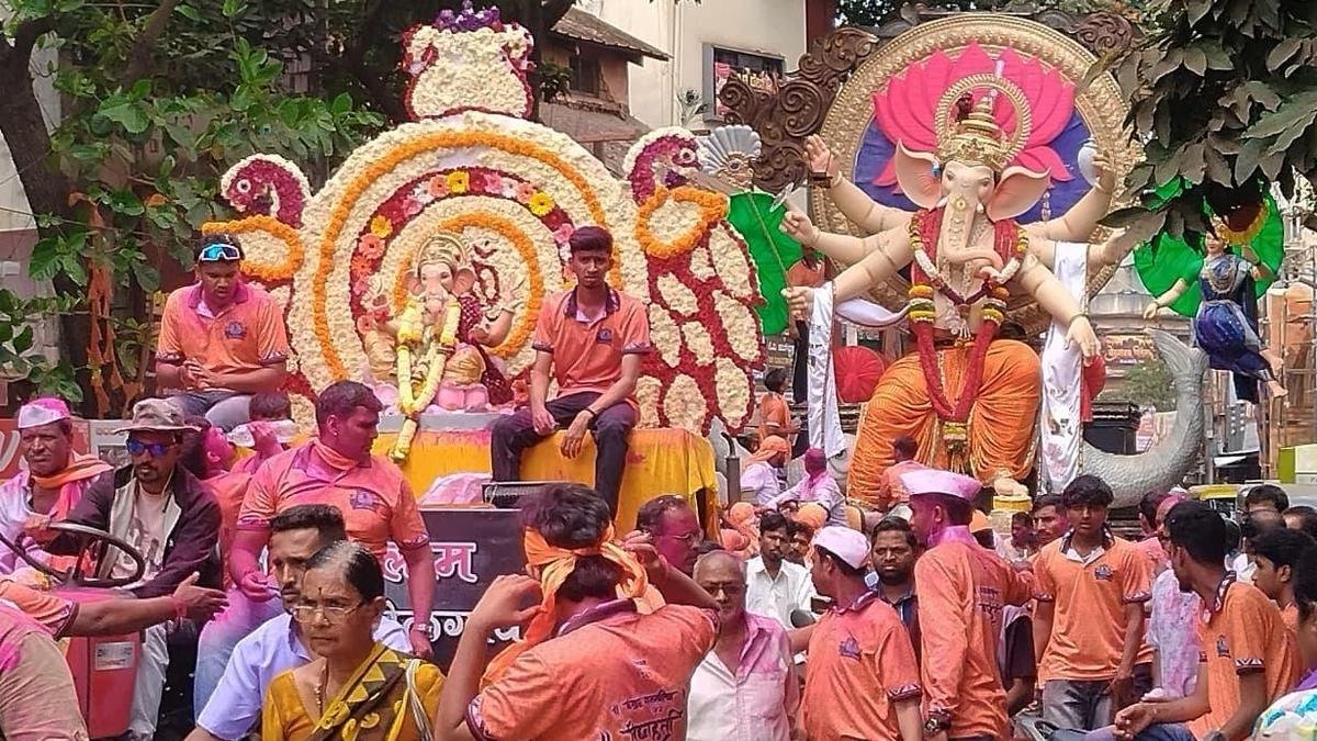Ganesh immersion process lasts 42 hours in Belagavi