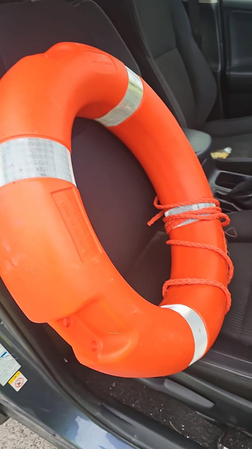 Coastguard Search Launched After Mysterious Life Buoy Washes Up on Barrow Beach