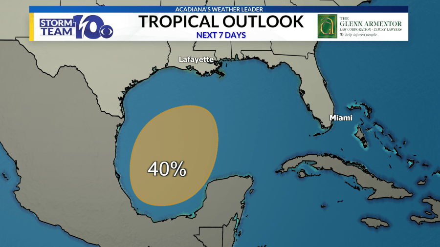 Drier Weather Arrives Monday, Tropical Development Possible in the Gulf This Week
