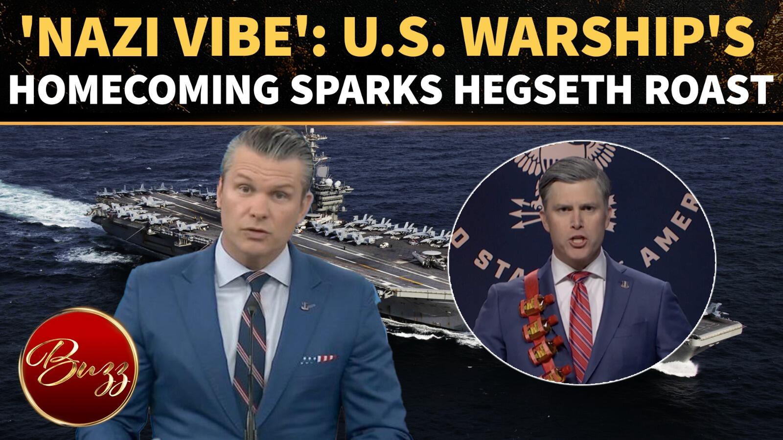 USS Abraham Lincoln's Return After 321 Days Sparks Brutal Hegseth, Team Trump Takedown: 'nazi Vibes