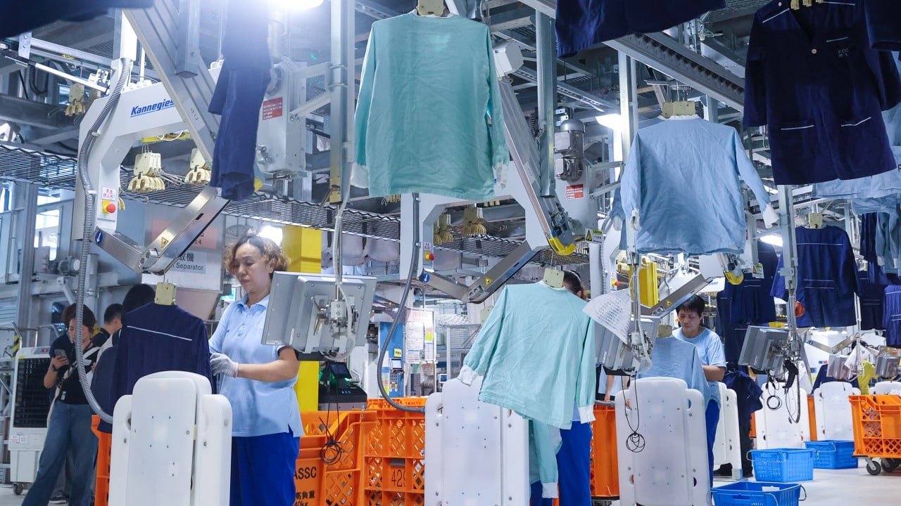 AI, robotic arms power Hong Kong public hospital laundry and meal centre