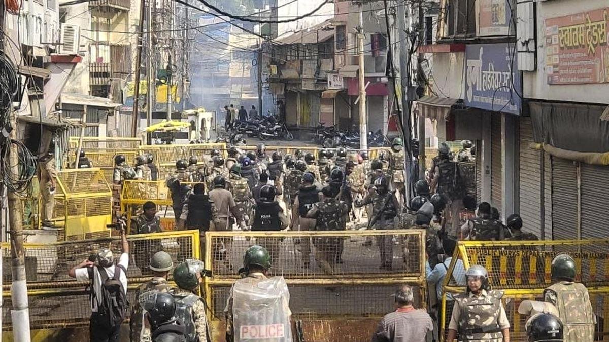 Protests in Ujjain over demolition of portion of mosque for road-widening project