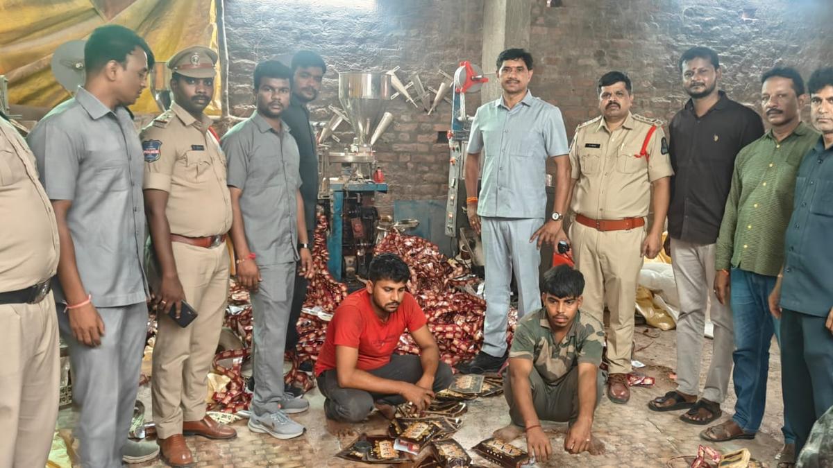 International Briefing: Illegal gutkha unit busted in Asif Nagar, material worth ₹50 lakh seized