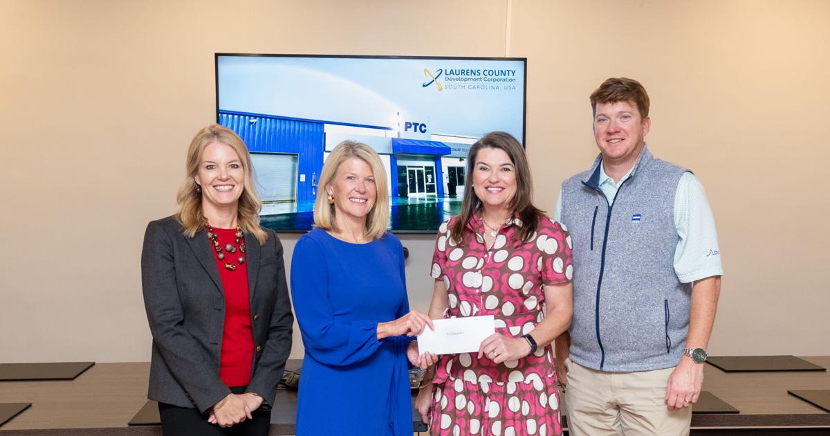 Laurens County Development Corporation Creates Endowment at Piedmont Technical College