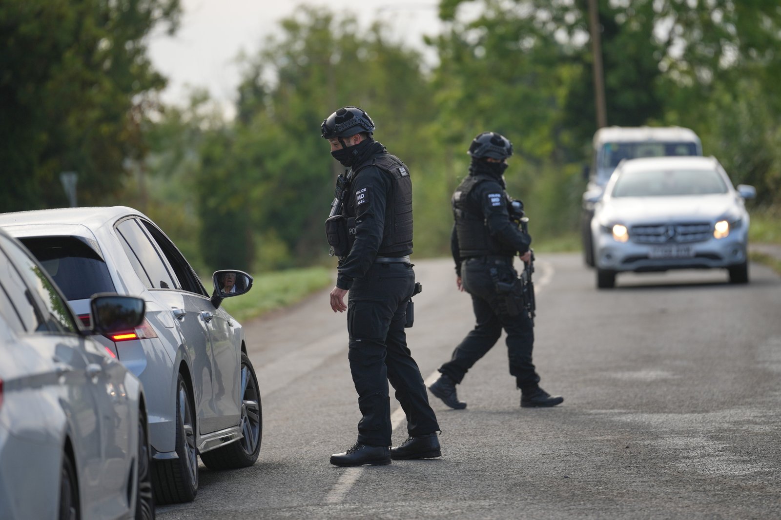 British police investigate if arrests near U.S. air base foiled an Iran-linked attack