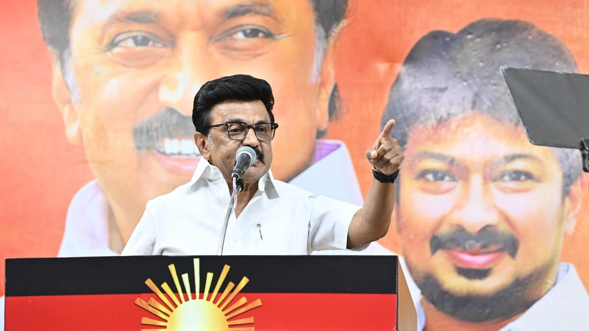 Developing Story: Ruling TVK is obsessed with purchasing MLAs: M.K. Stalin tells voters
