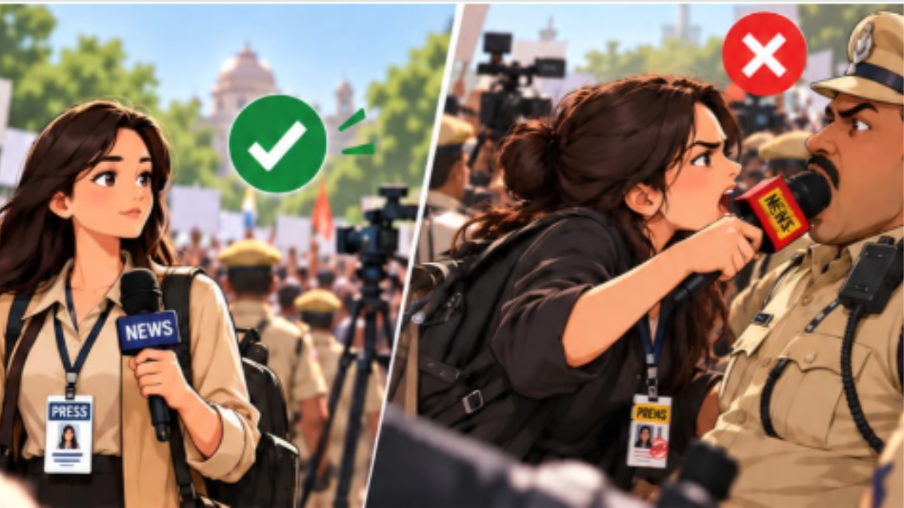 Scribes Covering Protests Should Carry Id, Maintain Distance: Delhi Police Advisory