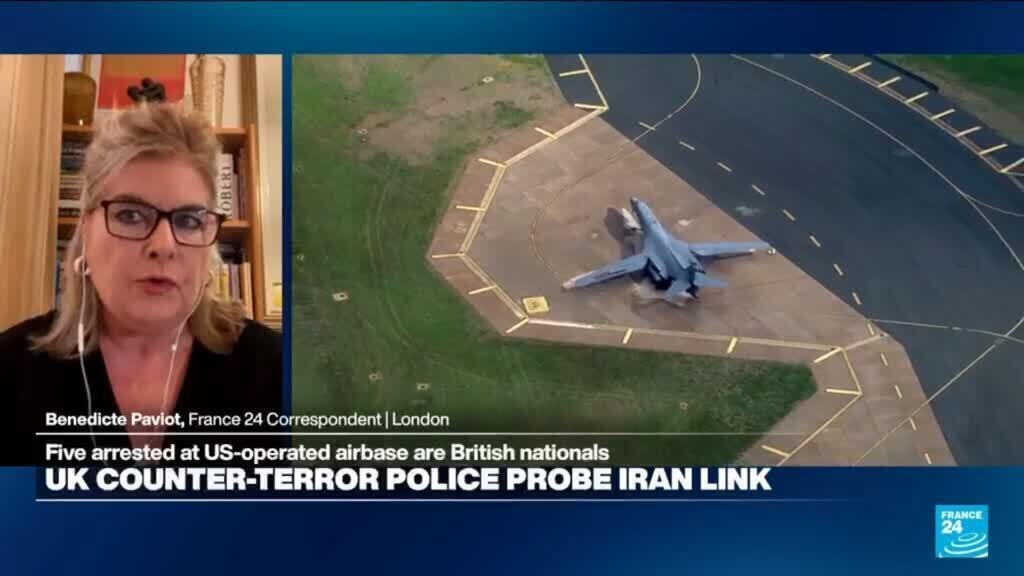 Five suspects arrested in explosives case near UK airbase were British nationals