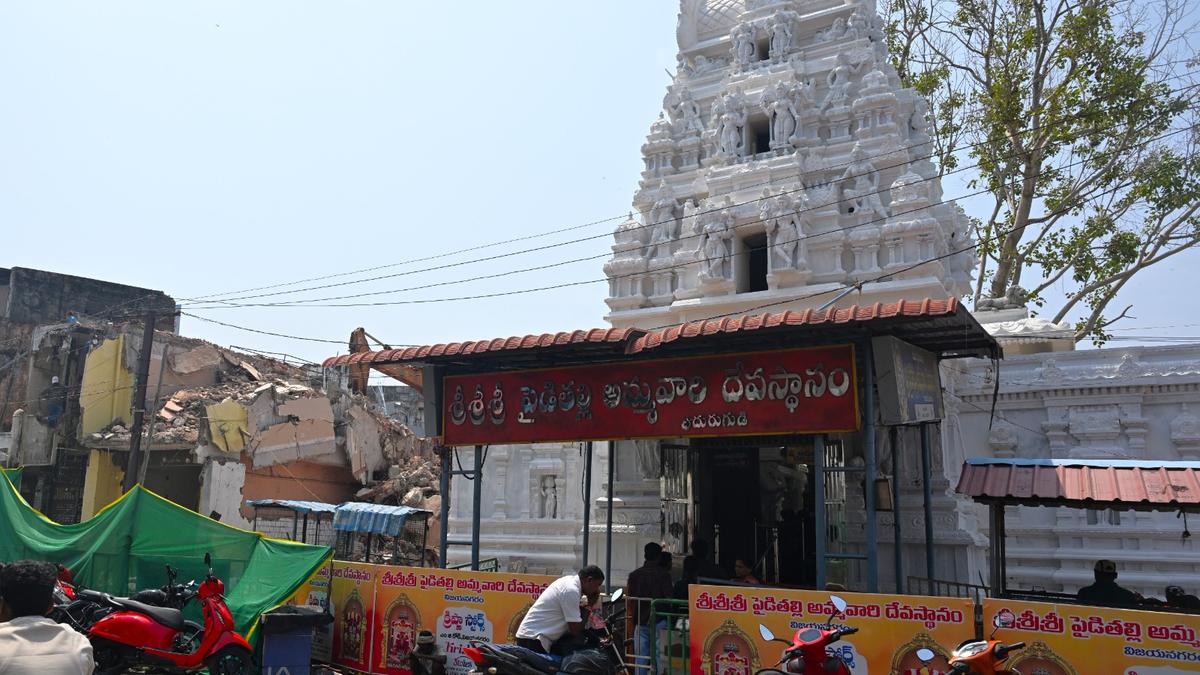 Developing Story: Rebuilt Pydithalli Ammavaru temple in Vizianagaram ready for Sirimanotsavam on October 27