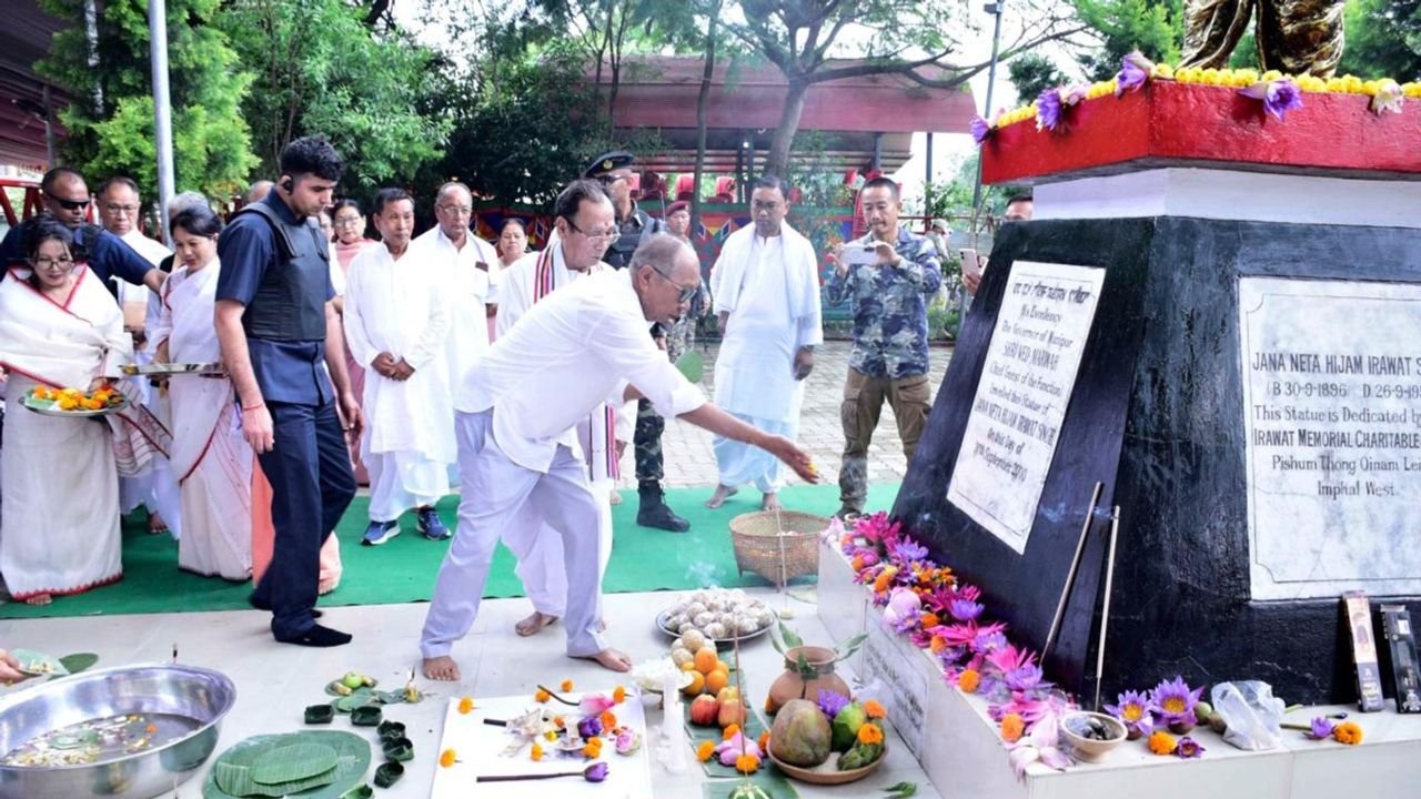 Manipur CM urges people to uphold Lamyanba Irawat’s ideals of unity and harmony