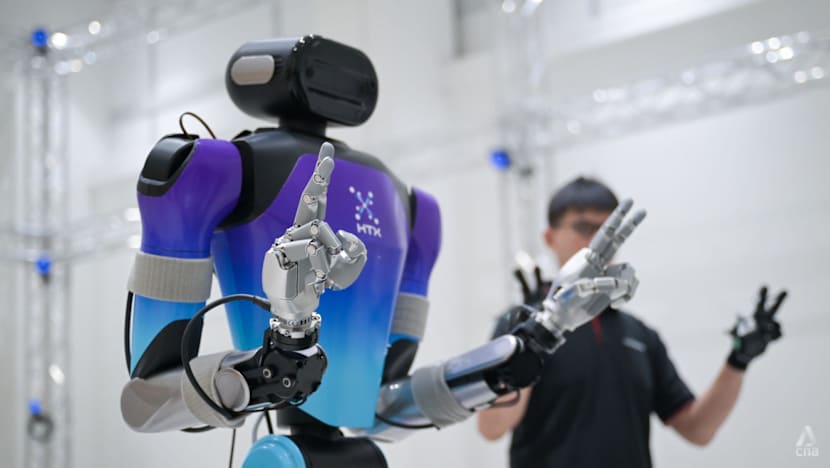 International Briefing: Blast investigations, prison cell searches: Home Team targets 2028 roll-out of humanoid robots