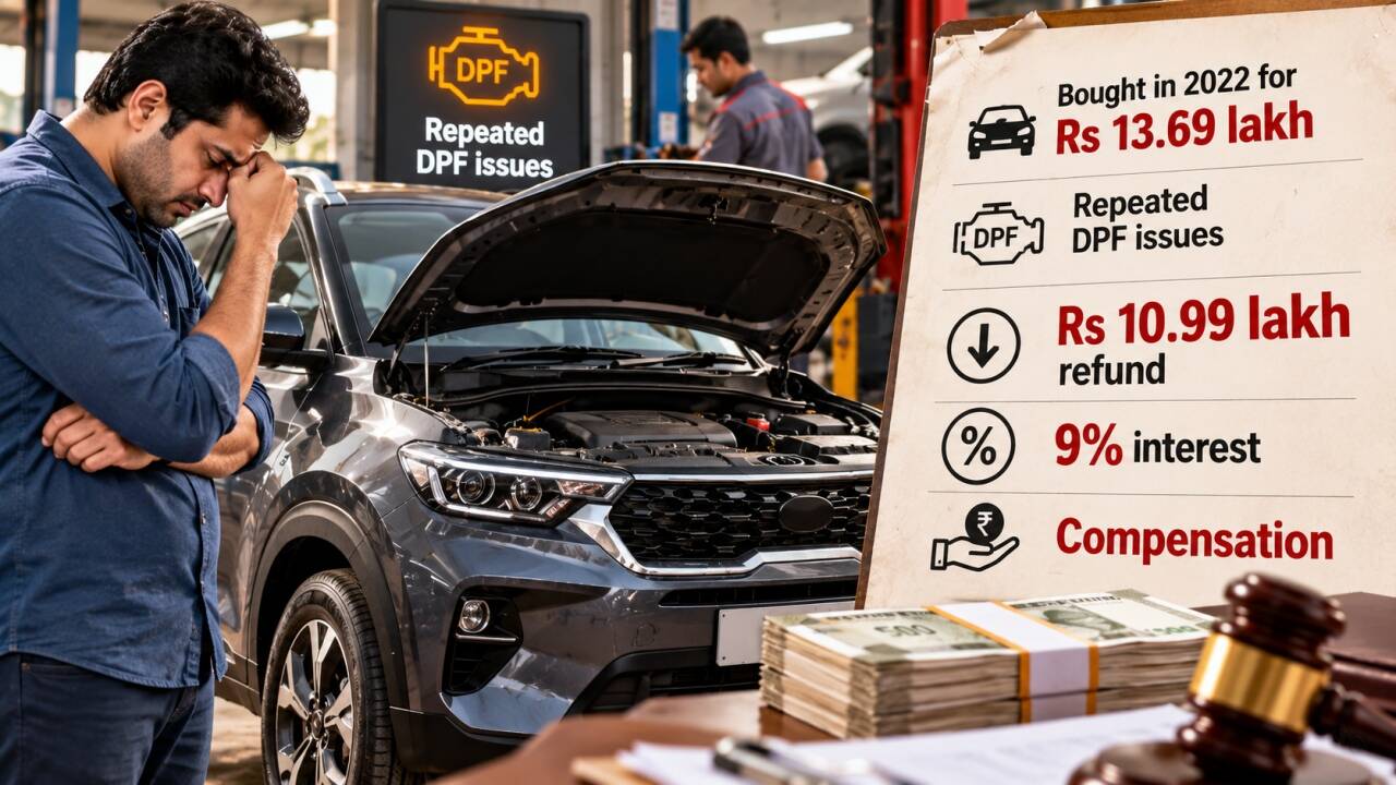 He Bought an SUV for Rs 13.69 Lakh; Gets Rs 10.99 Lakh Refund + Interest Over Issues