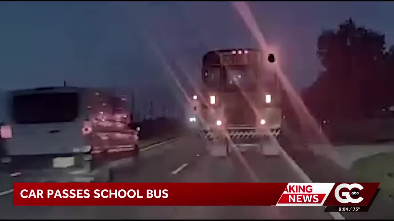Economic Impact: Driver caught on video passing stopped school bus in DeSoto County