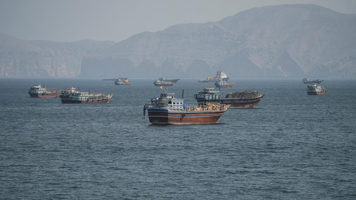 Five Indians Rescued After Projectile Hits Tanker in Strait of Hormuz