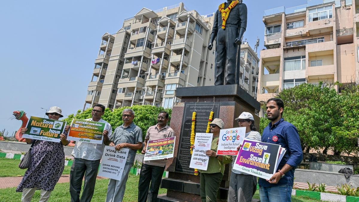 Activists mark Bhagat Singh’s anniversary with call to oppose data centres in Visakhapatnam
