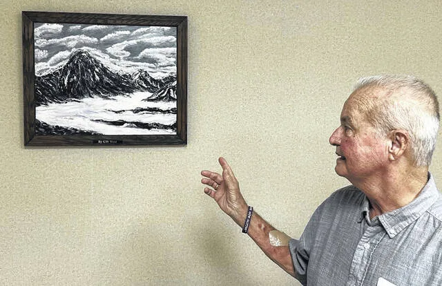 Patient Transforms Cancer Center Walls with Art