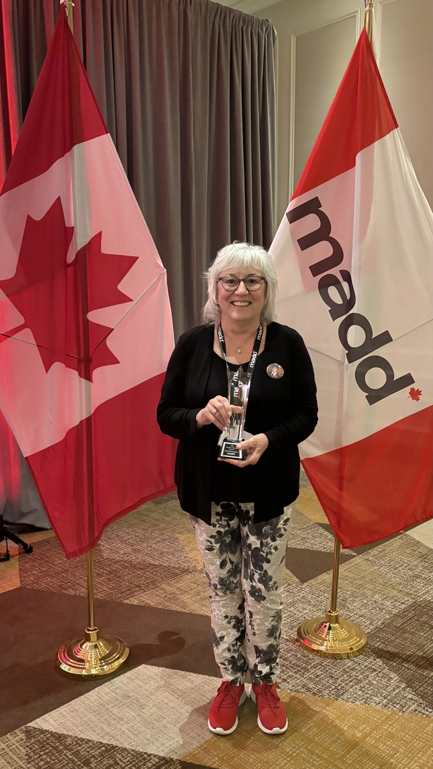 Market Developments: Prince Albert’s Anthony-Burns receives national MADD recognition