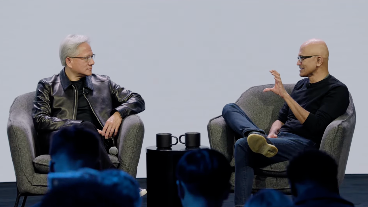 Why Jensen Huang Says Nvidia Wouldn't Exist Without Microsoft, and CEO Nadella's Reply