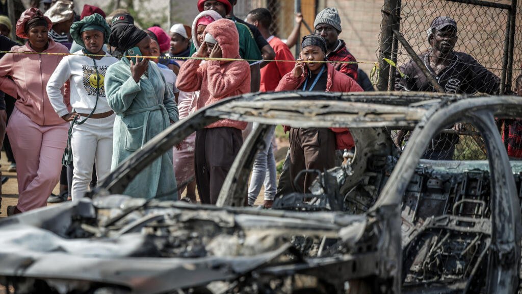 Gunmen kill at least 27 people in separate mass shootings in South Africa
