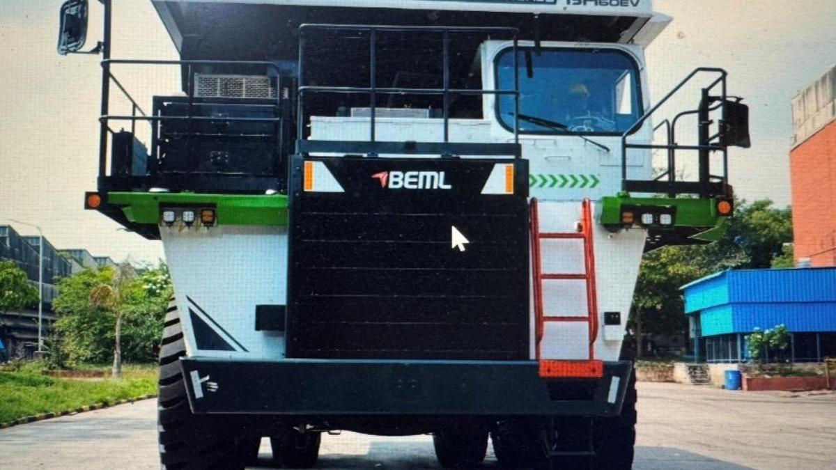 Developing Story: BEML Mysuru unveils 60-tonne Electric Dump Truck for mining operations