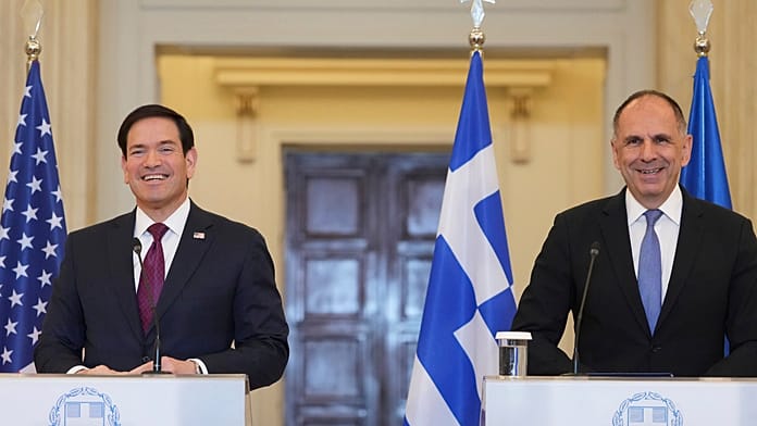 Rubio in Athens Urges Europe to Shoulder More of Its Defence Burden