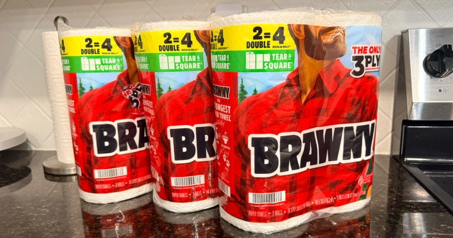 Brawny Paper Towels 6-Count Double Rolls Just $10 Shipped on Amazon