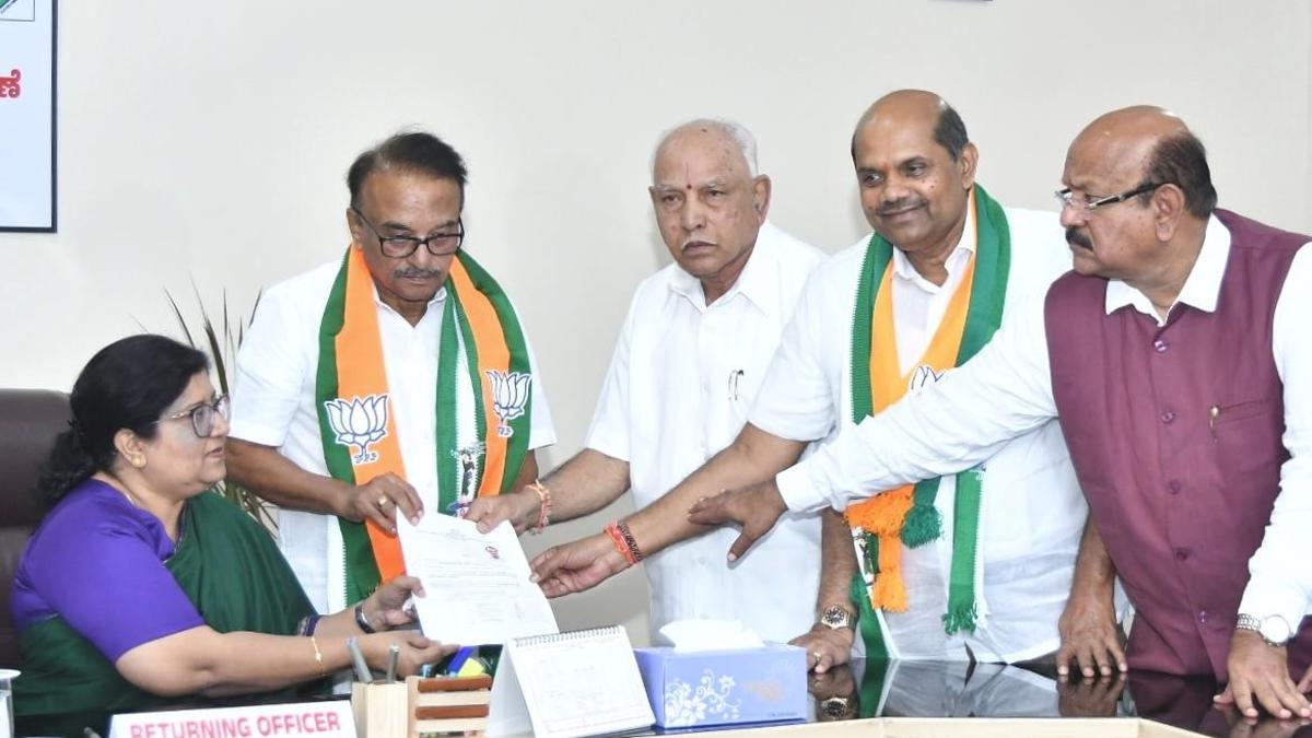 High-Stakes Battle for North-East Teachers' Seat as Congress and BJP-JD(S) Alliance Candidates File Nominations