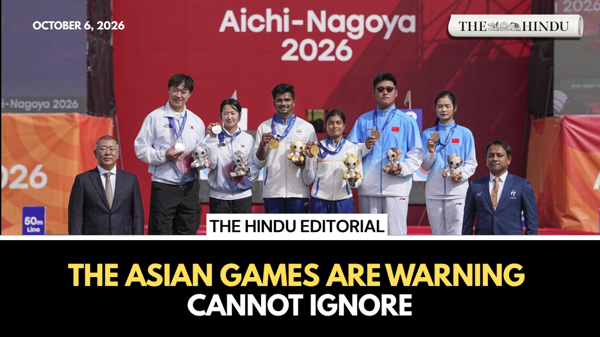 85 Medals at the Asian Games Exposed India’s Biggest Sporting Problem | the Hindu Editorial