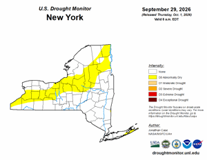 Corporate Strategy: Abnormally dry conditions emerge in GLOW region