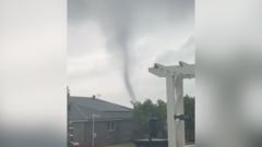 Rare Tornado Rips Through Australian Town, Caught on Camera
