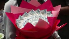 Seven Arrested for Using Ghanaian Banknotes to Make 'money Bouquets