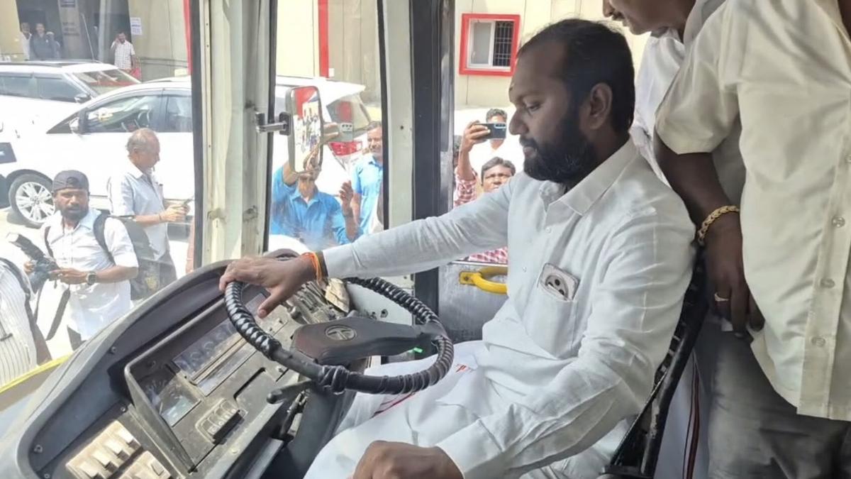 Global Perspective: Probe into TVK MLA driving government bus without valid licence during launch of scheme