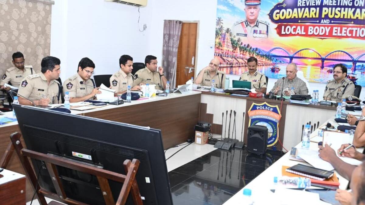 DGP Asks Police to Use Drones and Step Up Intelligence in Godavari Villages Ahead of Local Body Polls