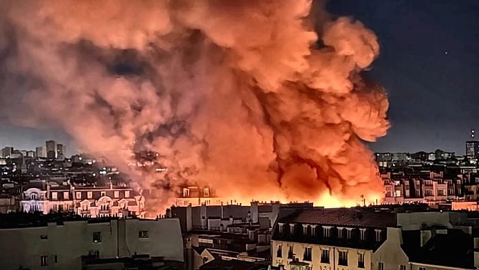 Paris's Oldest Covered Food Market Destroyed by Fire