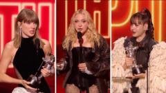 Taylor Swift, Madonna, LISA Dominate MTV VMAs 2025 in Los Angeles
