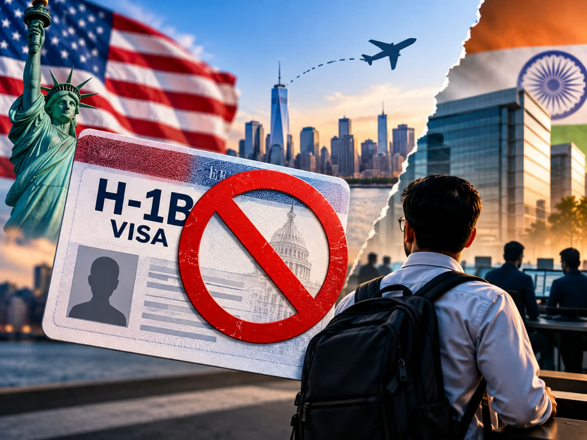 US H1B Visa News: US Ban on Indian IT Firms – What This Means for H1B Visas, Workers, IT Sector & Businesses – Here’s All You Need to Know